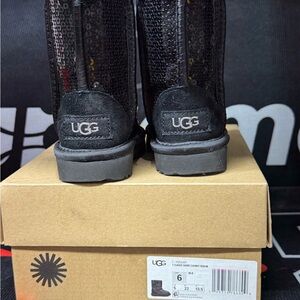 UGG Black Sparkle Boots